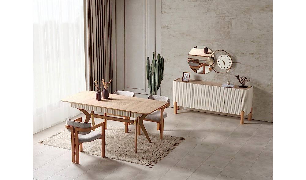 Bomonti · Yemek Odası Takımı %100 MDF