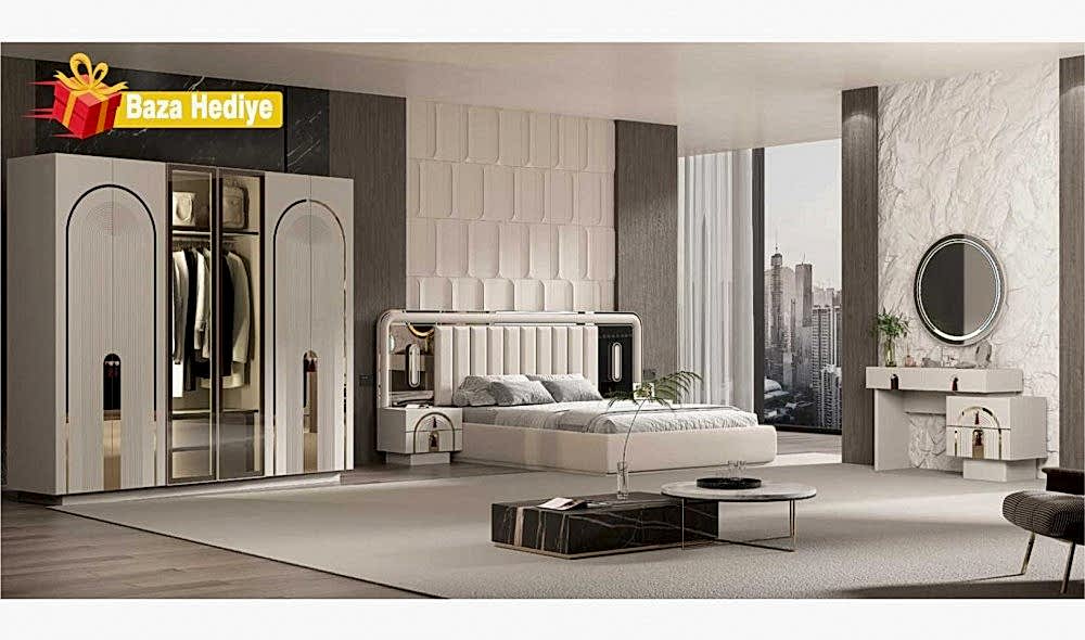 Roma · Yatak Odası Takımı Yüzeysel MDF