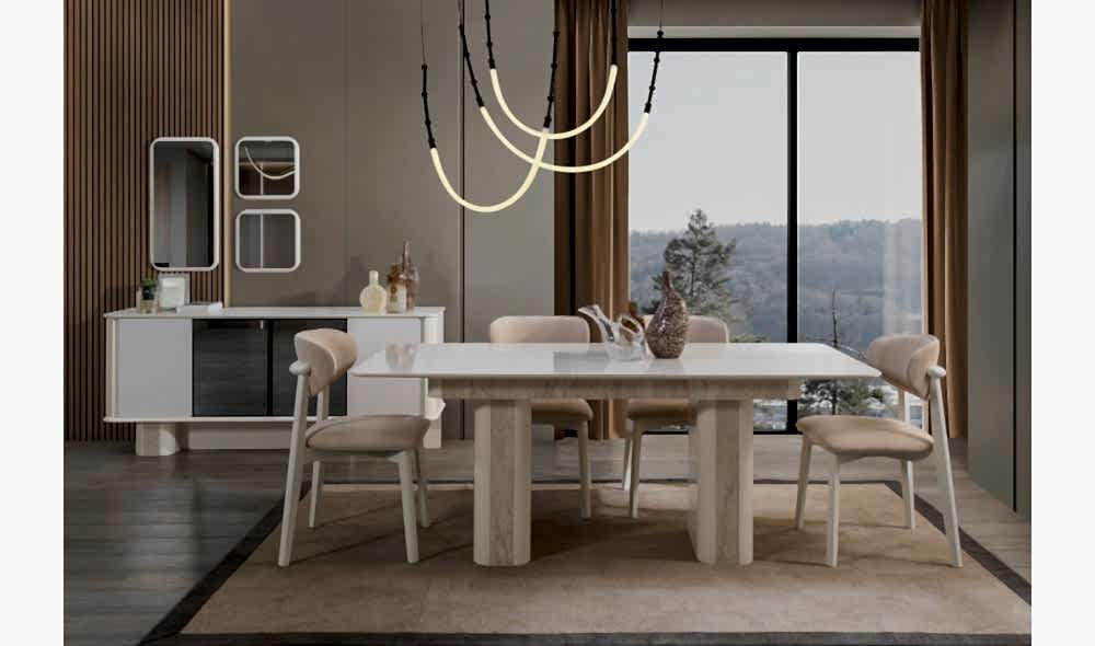 Mira · Yemek Odası Takımı %100 MDF