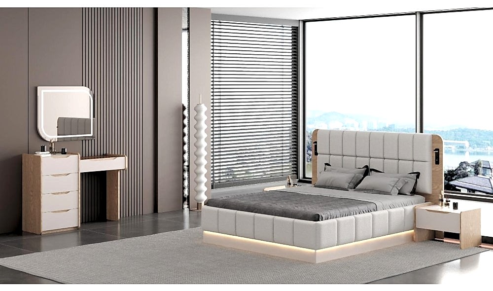 Pera Ceviz · Yatak Odası Takımı Yüzeysel MDF