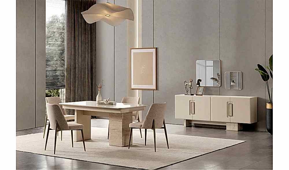Akkor · Yemek Odası Takımı %100 MDF