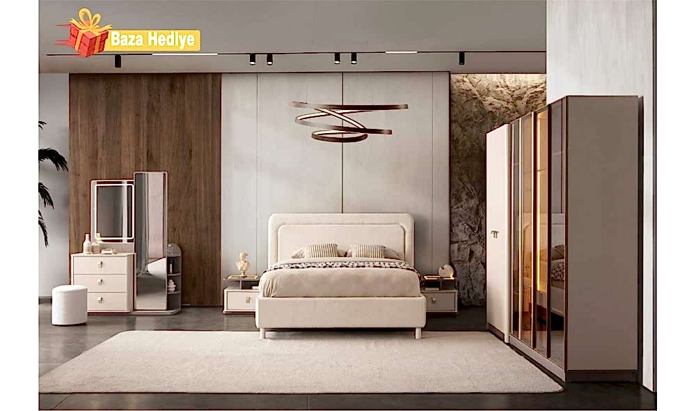 Lagün · Yatak Odası Takımı %100 MDF