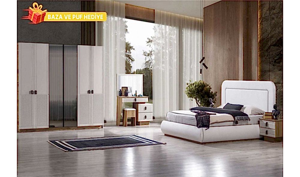  Luna · Yatak Odası Takımı Yüzeysel MDF