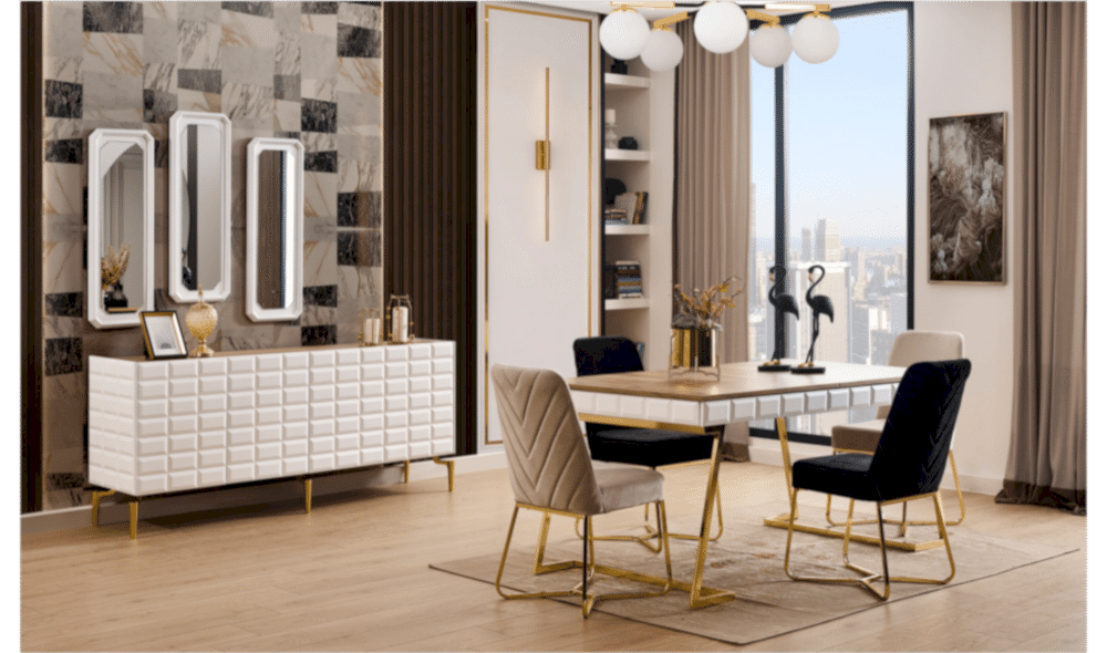  Ağva Aytaşı · Yemek Odası Takımı %100 MDF