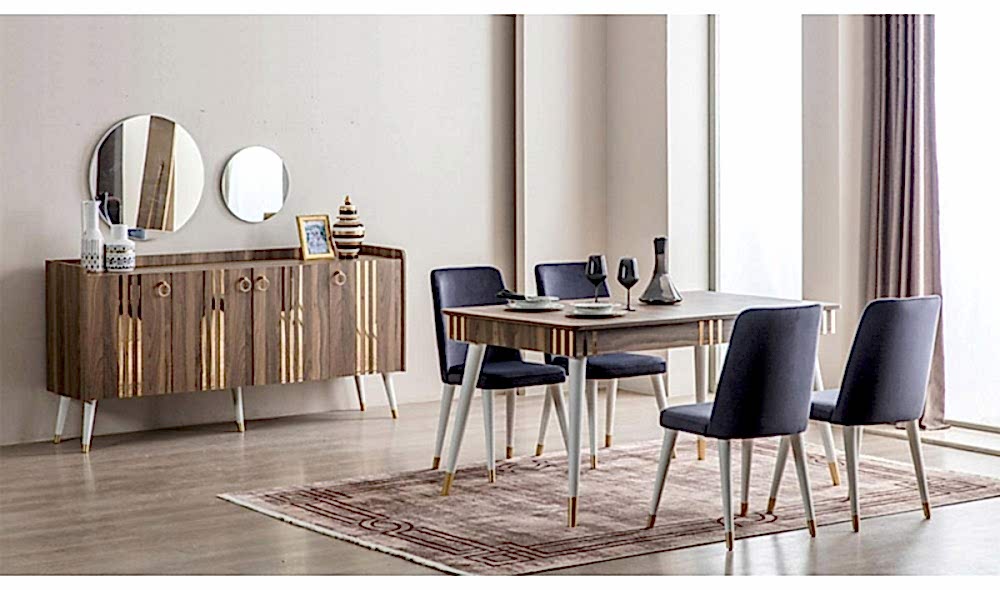 Lotus Ceviz · Yemek Odası Takımı