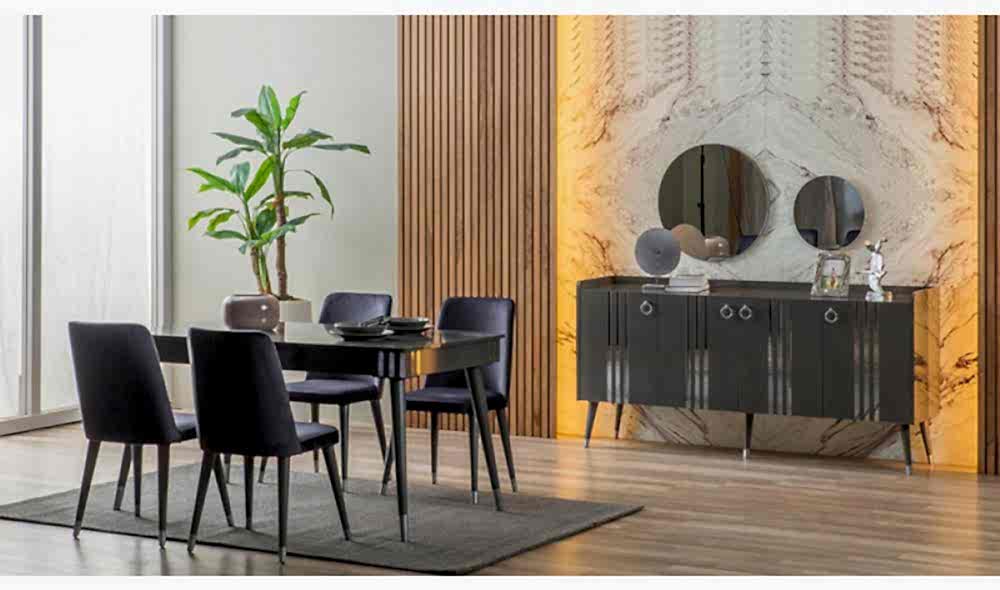 Lotus Siyah · Yemek Odası Takımı
